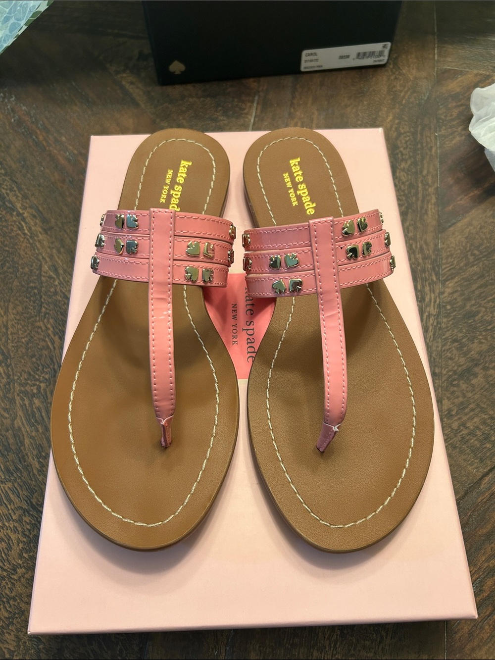 Kate Spade Carol Rococo Pink Sandal size 8.5